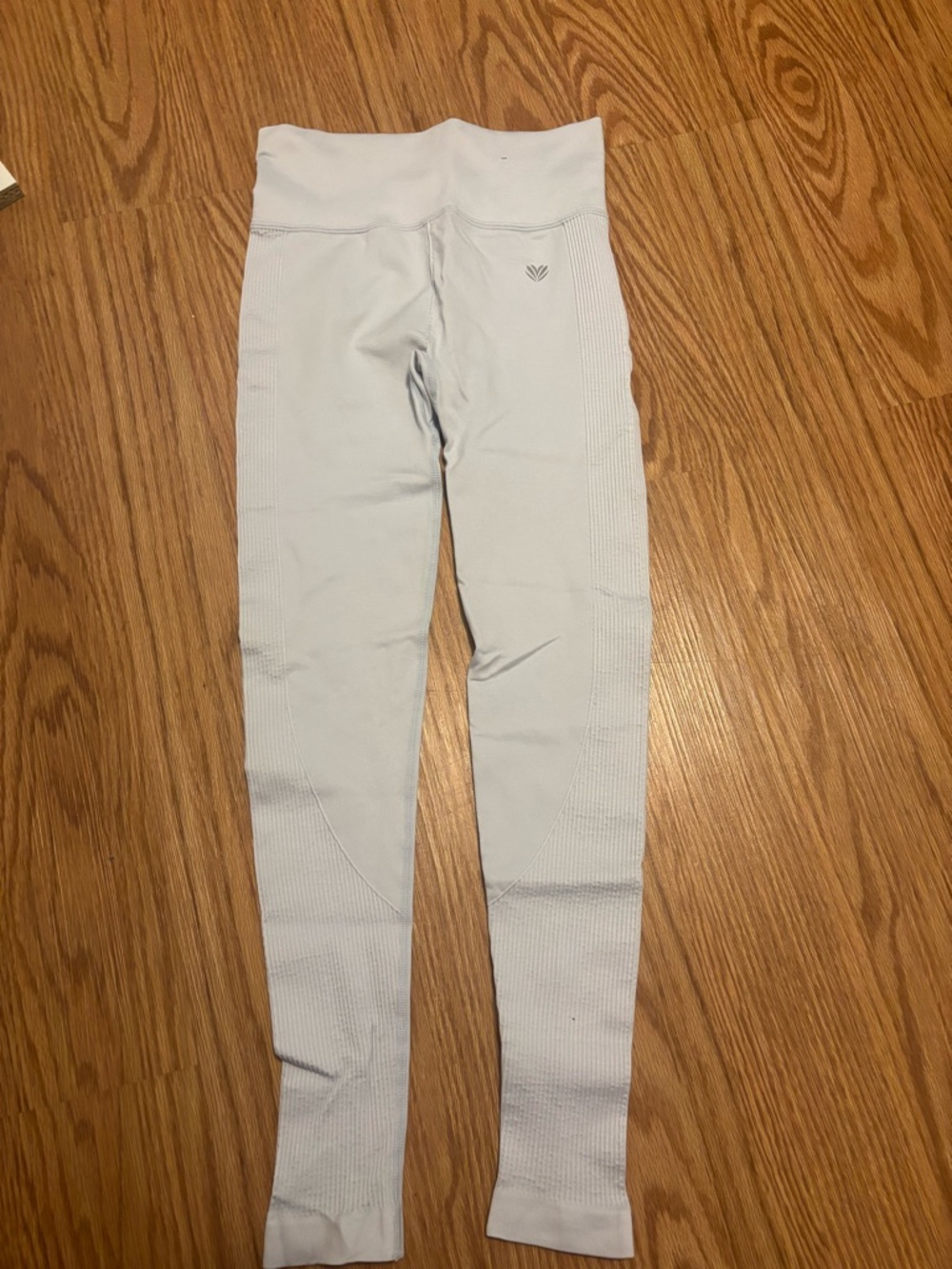 Forever 21 Light Gray Seamless High-Waist Leggings